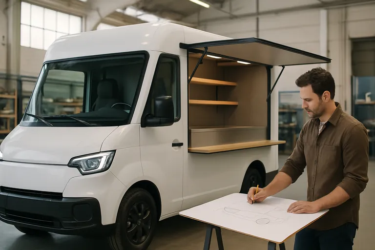 Ontwerp je eigen elektrische foodtruck
